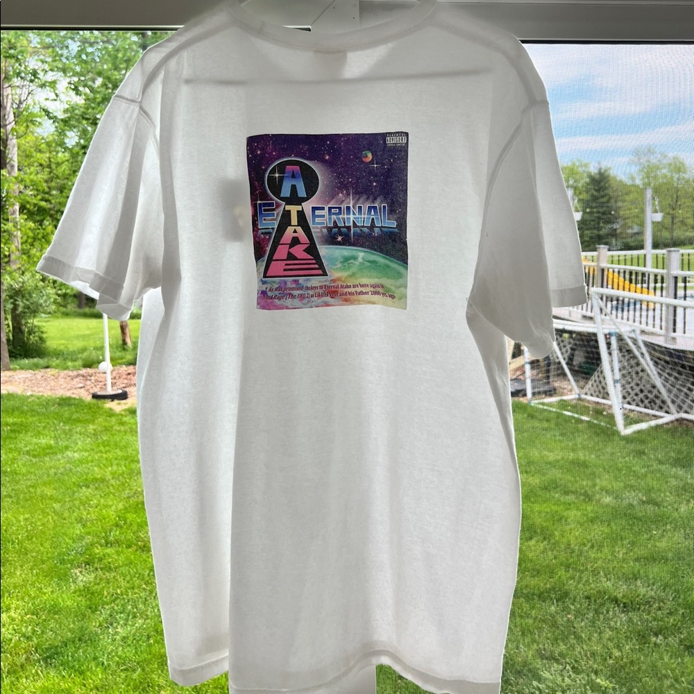 Lil Uzi Comfort Comors Graphic White Tshirt